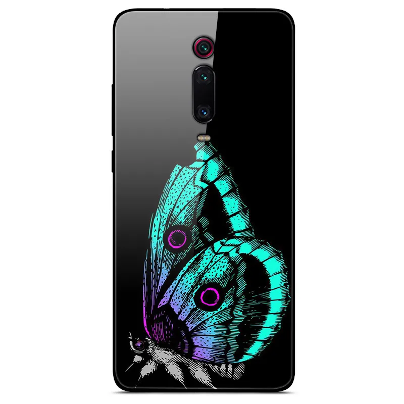 42 Tempered Glass Case For Xiaomi mi 9T Cover Mi9T Pro Soft Bumper 3D Cat Printing Funda For Xiaomi mi 9T Pro mi9T Mi9 T Phone Case - Цвет: 42