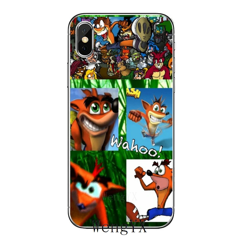 Soft Cover Case For Xiaomi Redmi Note 7 6 6A 5A 4 4A 3 pro S2 5 plus 4x Pocophone F1 Crash Bandicoot | Мобильные телефоны и