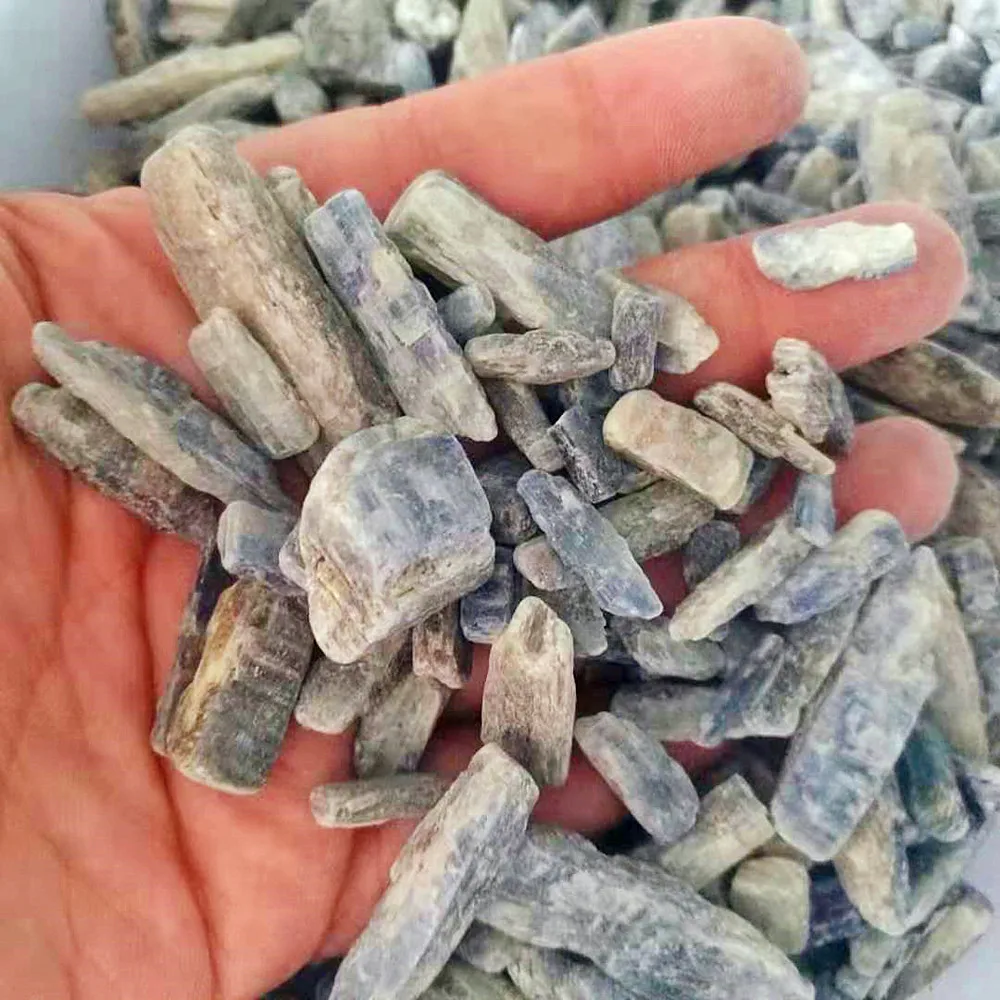 

Kyanite quartz crystals tumbled gemstones natural stones and minerals cristales spiritual meditation reiki healing fish tank dec