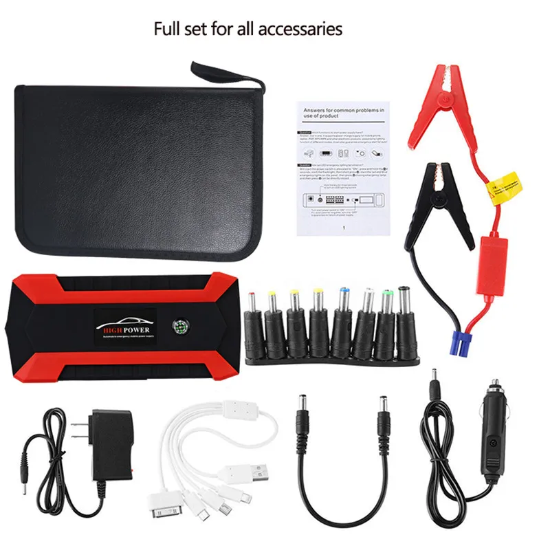 2019 лучшее многофункциональное мини Портативное аварийное зарядное устройство