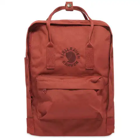 Рюкзак Fjallraven Re Kanken Mini темно красный 20х13х29 см 7 л|Рюкзаки| |