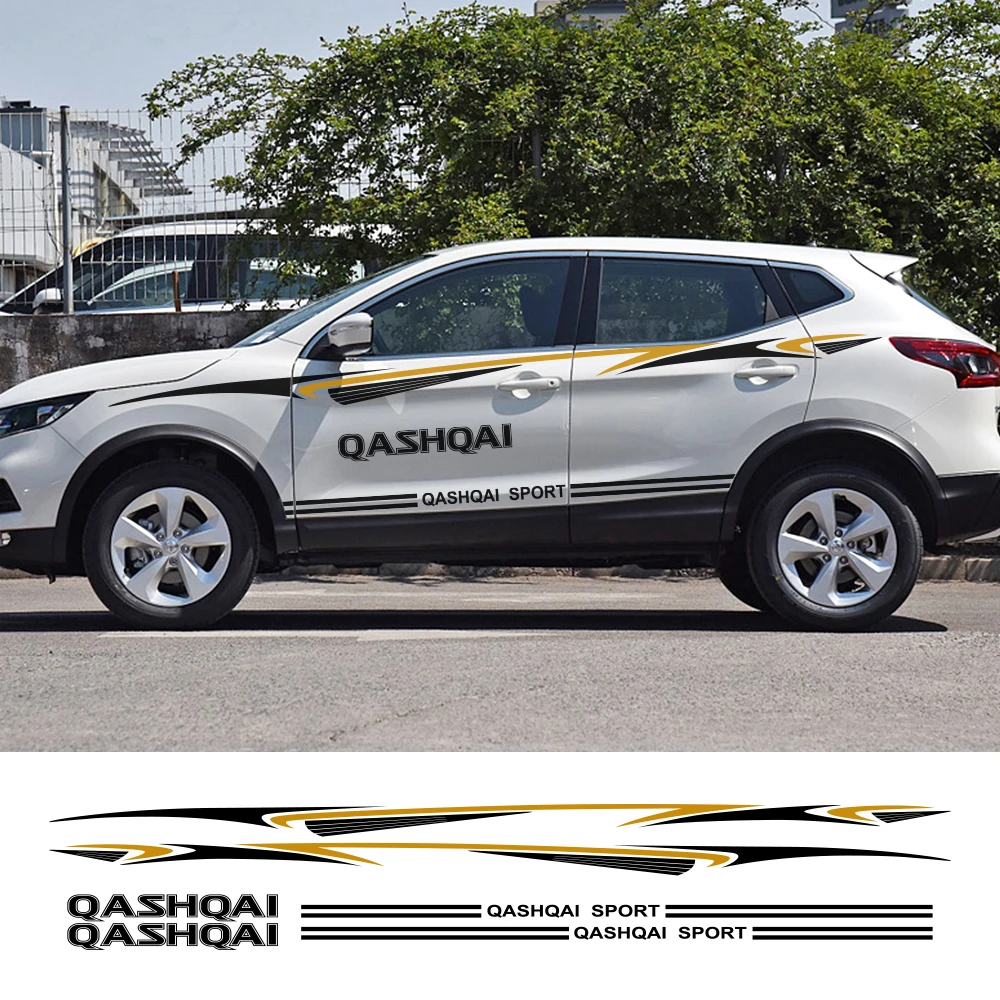 Автомобильная наклейка для Nissan Qashqai виниловая пленка автомобильная
