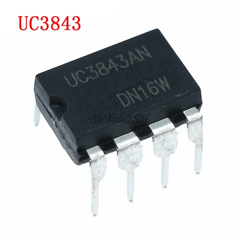 10 шт./лот UC3843BN UC3843B UC3843 3843 DIP-8 | Электронные компоненты и принадлежности