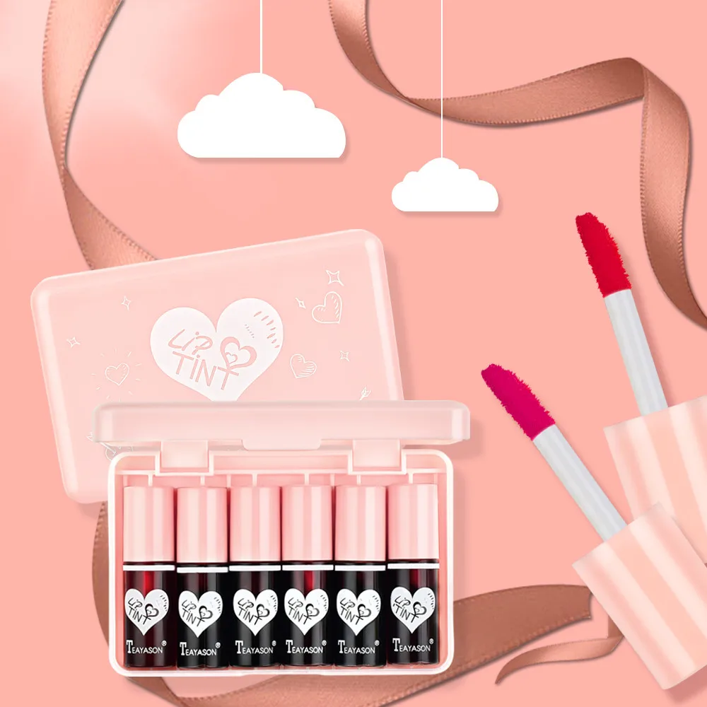 Лучшие продажи товаров 2020 Милая Красная туба рот красный кирпич красная тетя