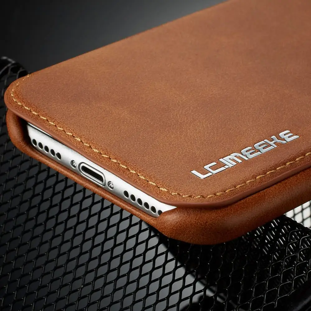 

Premium Wallet Phone Case for IPhone SE2 Xr X Xs Card Holder Flip Leather Cover for IPhone 11 12 Pro Max 7 8 6S 6 Plus 12 Mini