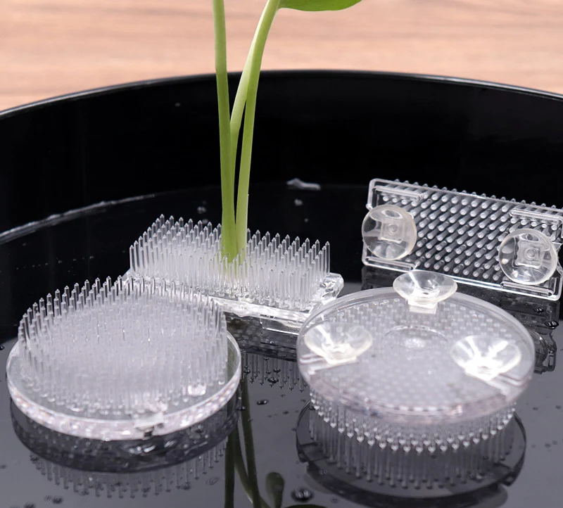 اليابانية ايكيبانا Kenzan البلاستيك زهرة قاعدة حامل الأزهار الضفدع دبوس الإبر أدوات ثابتة Kenzans مناسبة ل وعاء زجاجي