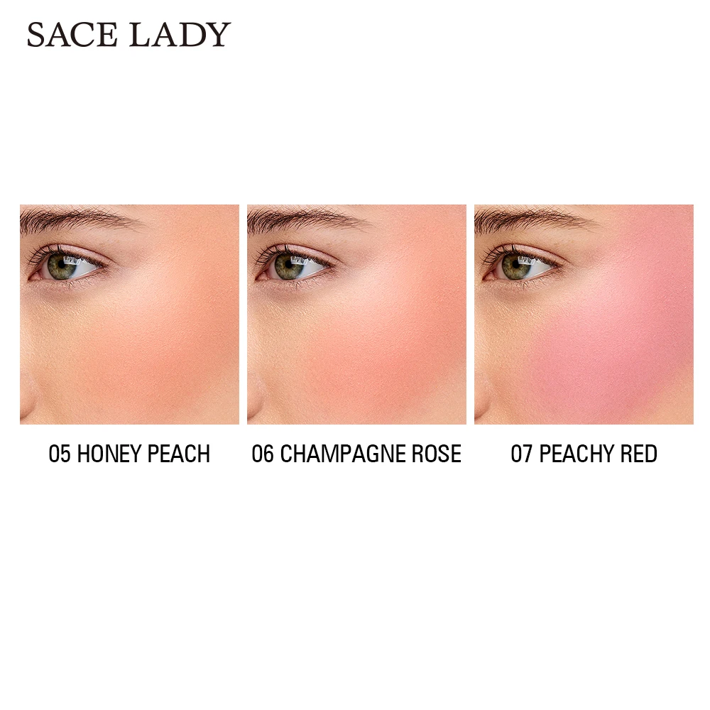 SACE LADY Румяна для лица макияж Длительное Действие пигментированные румяна