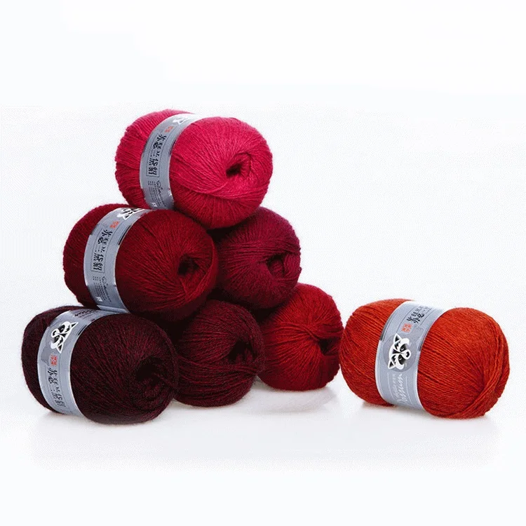 36 шт. грива шерстяной шарф свитер линия кашемировая пряжа ручная вязка