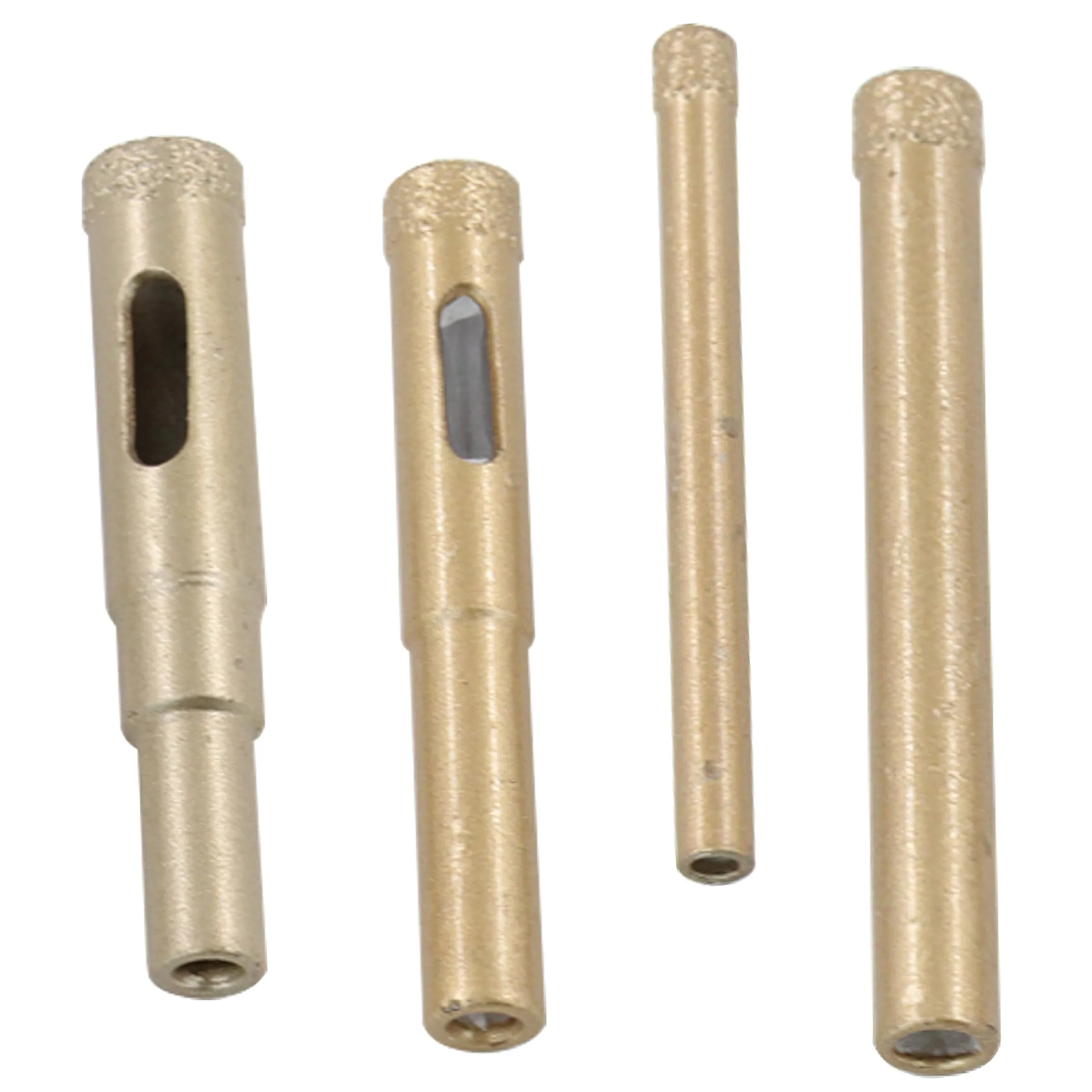 

4 шт., Мраморные сверла для электрической дрели, с треугольным хвостовиком