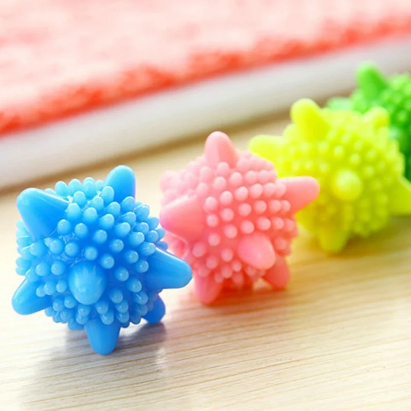 6Ps/Set Durable Magic Decontamination Laundry Ball Reusable Eco Friendly Anti-Winding Fresh Drying Fabric Softener Washing Balls | Дом и сад