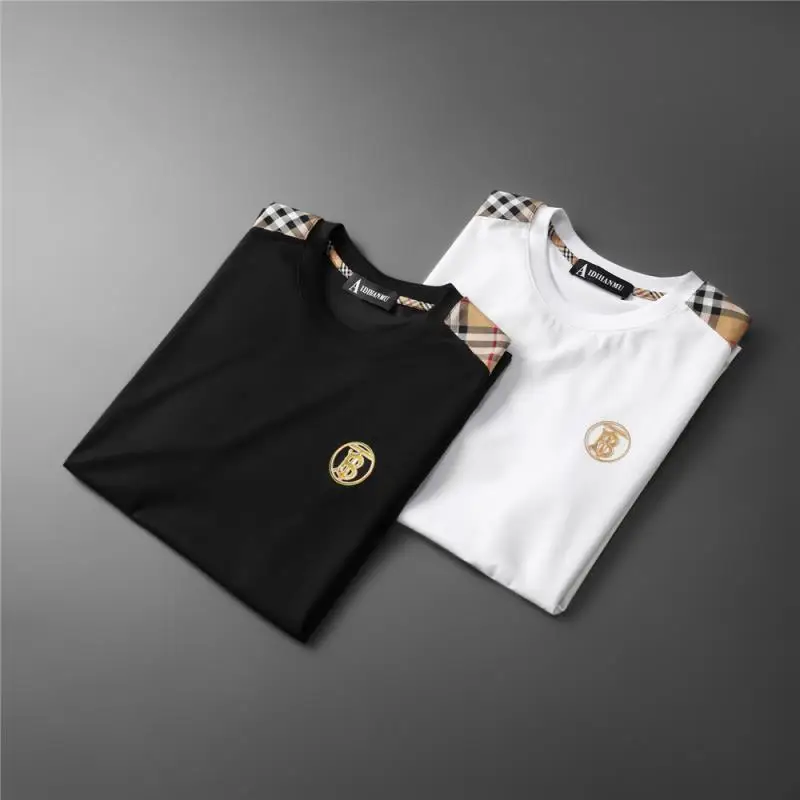 

Summer short sleeve t-shirt men's round neck trend slim half sleeve leisure sports short sleeve t-shirt men