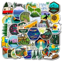 103050pcs travel outdoor adventure stickers skateboard fridge guitar laptop motorcycle travel luggage classic toy cool sticker