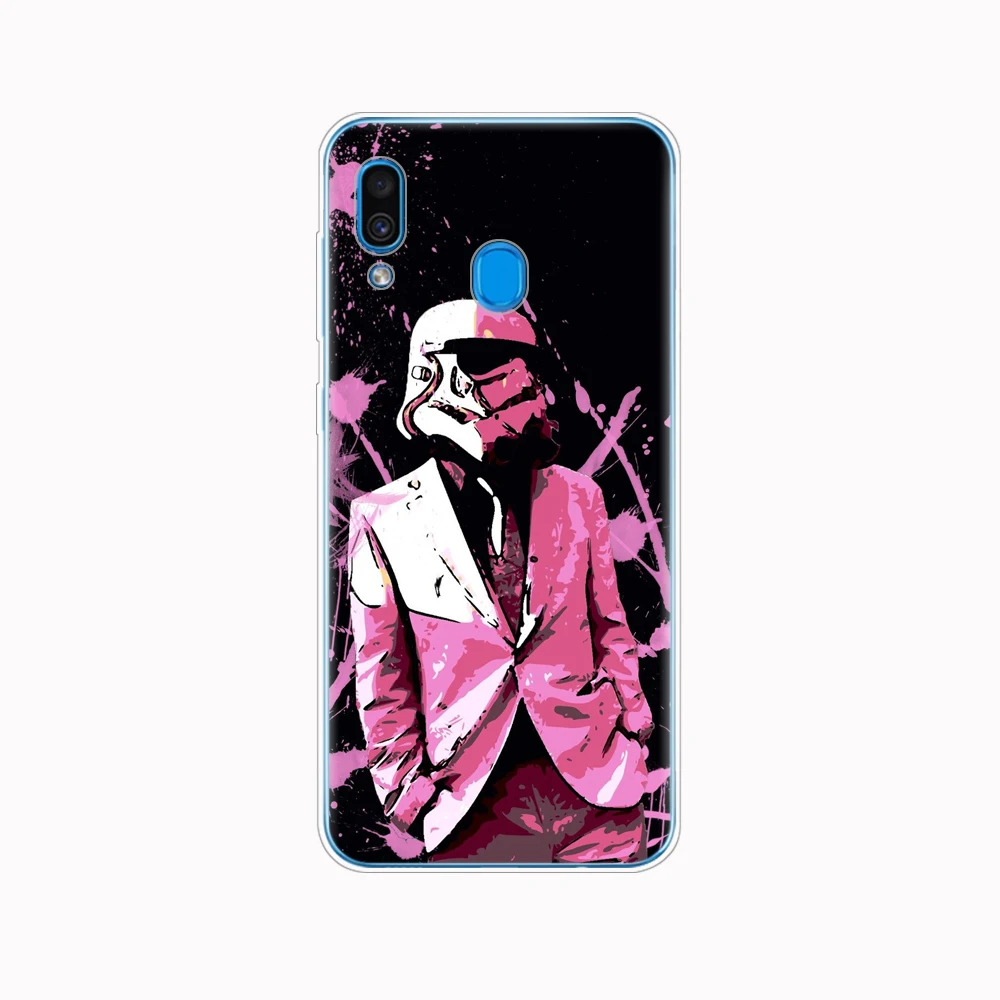 34737 Для samsung Galaxy A30 Чехол-Бумажник для телефона из силикона и ТПУ на samsung Galaxy A30 30 SM-A305F A305F A305 мягкий TPU бампер черный - Цвет: 34737