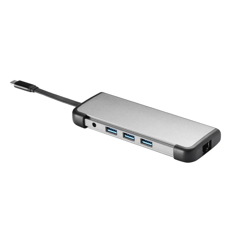 

9-In-1 Usb C Hub Type-C Docking Station USB HUB3.0 HDMI HD 4K Gigabit Ethernet Port PD Powered USB Type C Hub