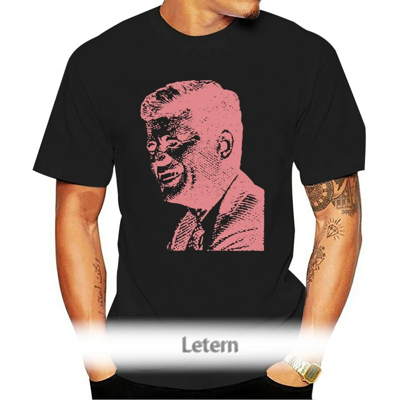 

John F Kennedy T-Shirt Vintage JFK American President Tee men's T-shirt
