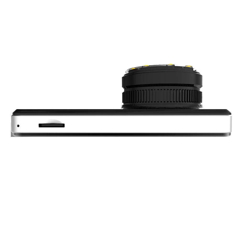 

4 Inch Dash Cam 1080P Dual Camera Night Vision 170 Wide Angle G-Sensor Loop Recording Car Recorder (Black)