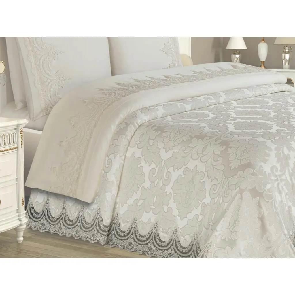 

Land Of dowry Azalea Bridal Set 7 Piece Cream