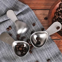 coffee measuring scoop 10g15g kitchen baking stainless steel baking powder spoon supplies portable metering cup kitchen tools