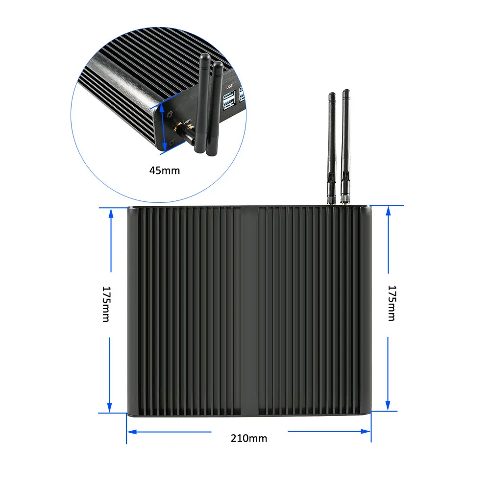 Мини-компьютер Eglobal Windows intel core i7 5500U I7 4650U без вентилятора HD Graphics 5000 | Компьютеры и