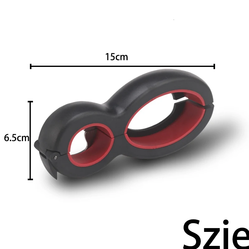 Открывалка для бутылок винтовая крышка баночка ключ 6 в 1 многофункциональная