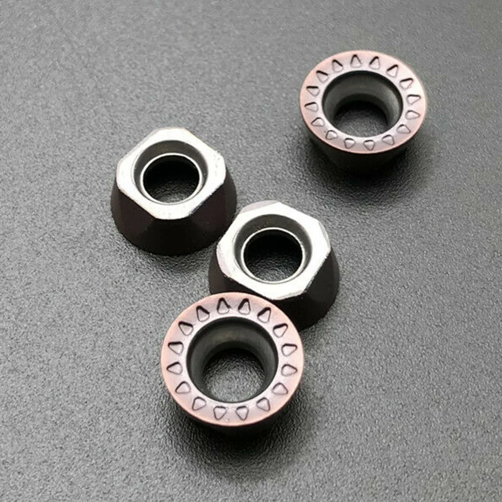 

10pcs/kit RPMT08T2 Blade Accessories Carbide For Milling Machine Lathe
