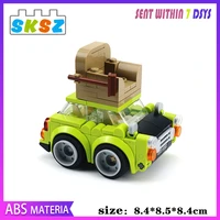 mr beaned car moc model building blocks movie simulation car collection bricks toys kid educational toys children adult diy gift