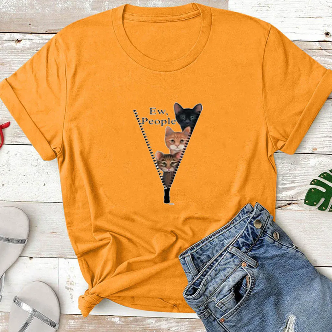 

Women Shirts O Neck Short Sleeve Tees Summer Woman Tshirts Loose TShirt Women Tops Ew People Shirt Print T Shirt
