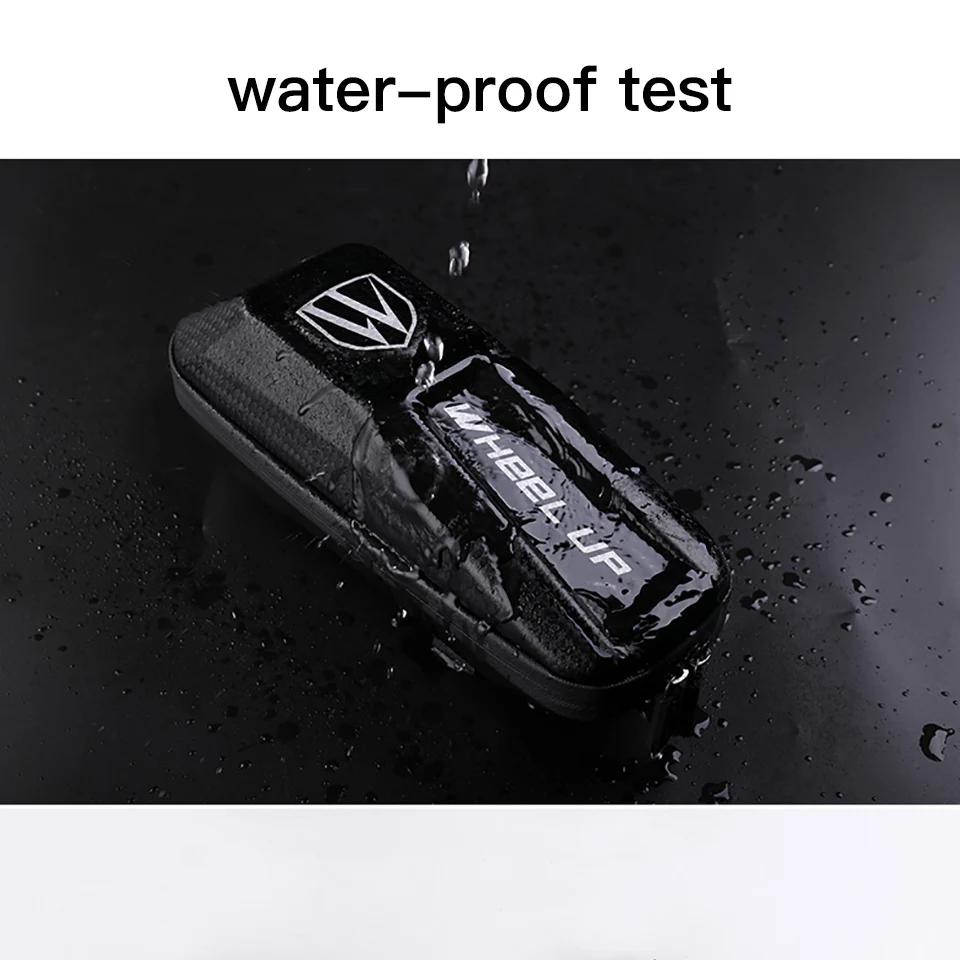 Сумка на колесо для велосипеда треугольная сумочка переднюю раму Жесткий Чехол