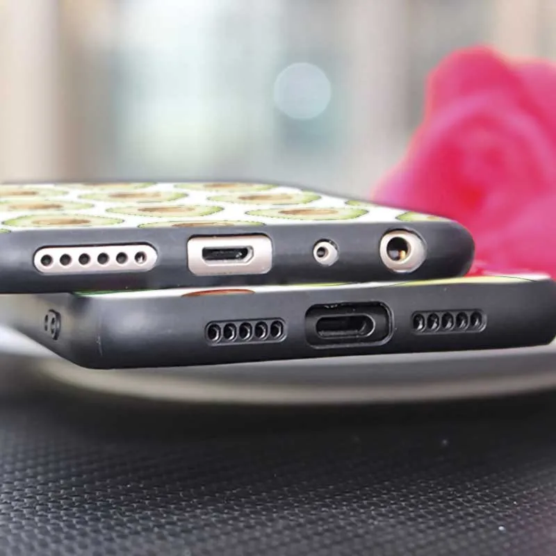 Cute Avocado Food Pattern Soft Silicone Phone Case for xiaomi mi 10 pro 9 9t se 8 pocophone f1 mix 3 |