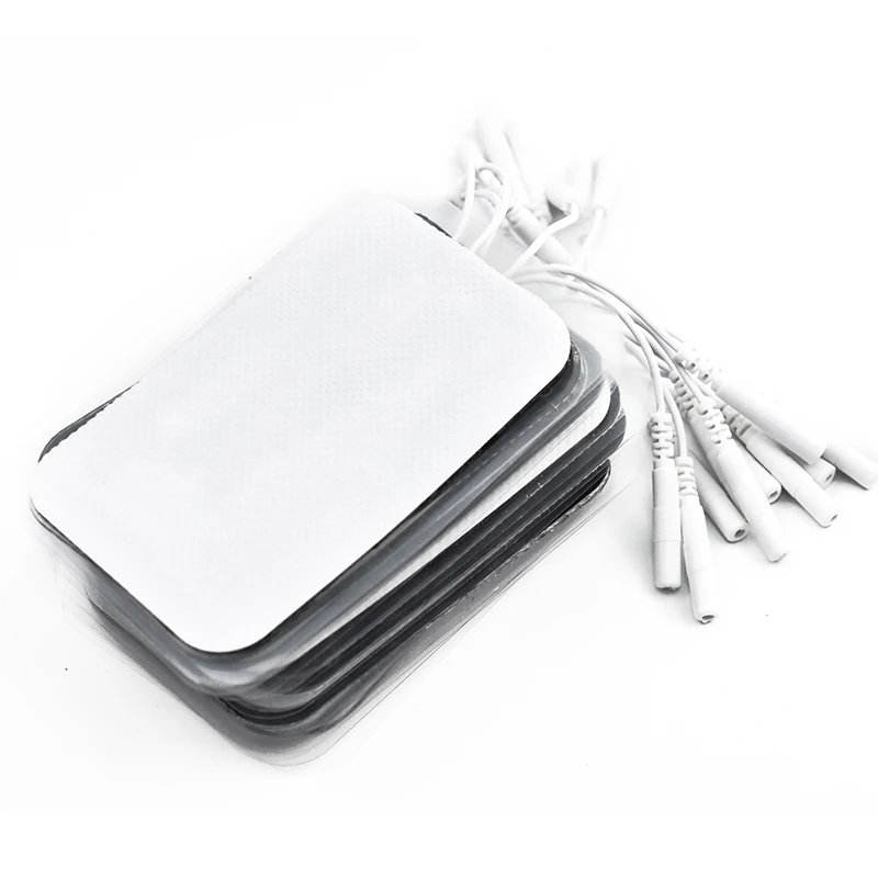 20 шт. нетканые массажные гелевые накладки многоразовые электроды 2 мм для EMS