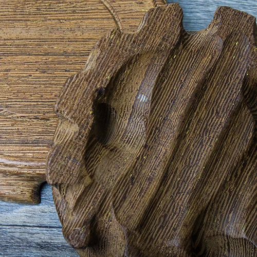 

SheCu pavilion hand-carved wooden saucer wenge cup mat pot pad glass heat insulation pad tea furnishing articles