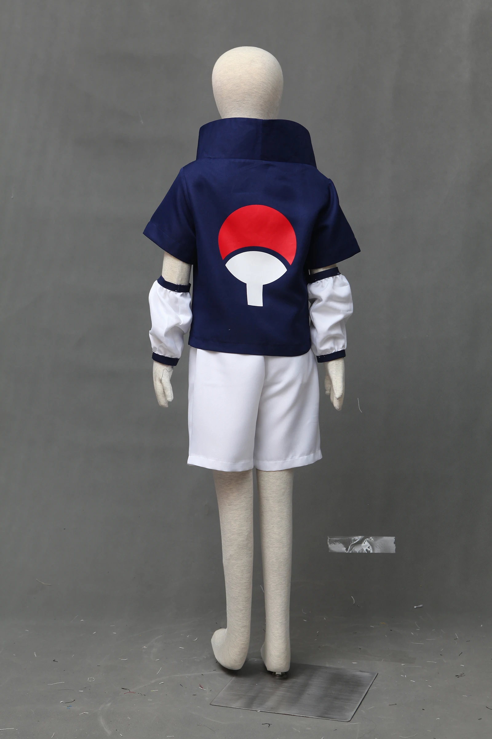 Аниме Косплей Cafiona горячая Распродажа аниме Uchiha Sasuke Костюм Хэллоуин голубая