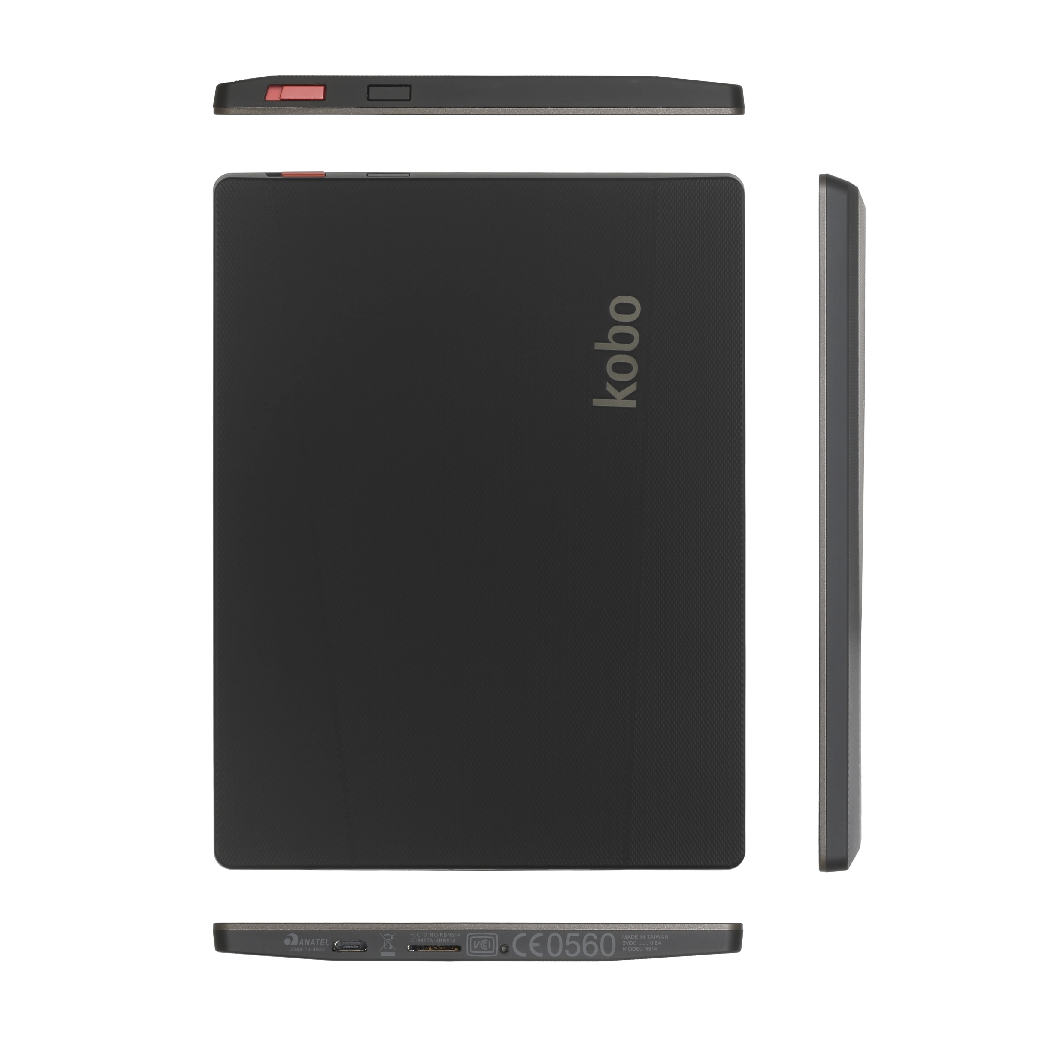 Устройство для чтения электронных книг Kobo Aura 6 дюймов 1 ГГц 500 МБ ОЗУ 4 Гб HDD без