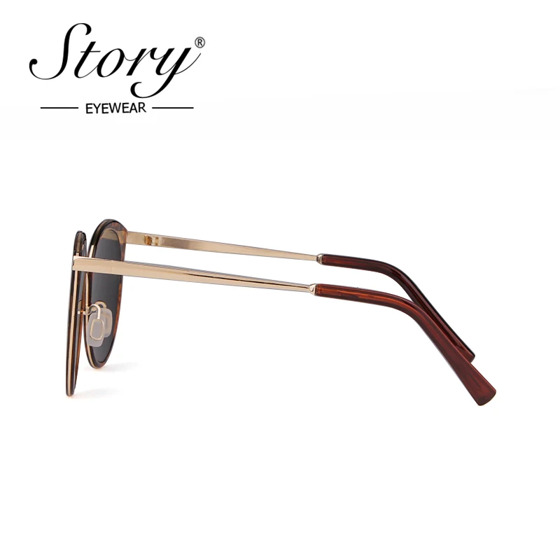 Очки солнцезащитные кошачий глаз для мужчин и женщин поляризационные брендовые