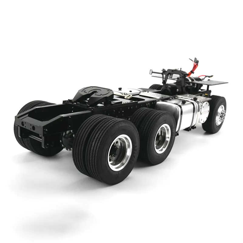 2020 Новинка 1/14 Tamiya модель трактора 6X6 металлическая рама шасси радиоуправляемая с