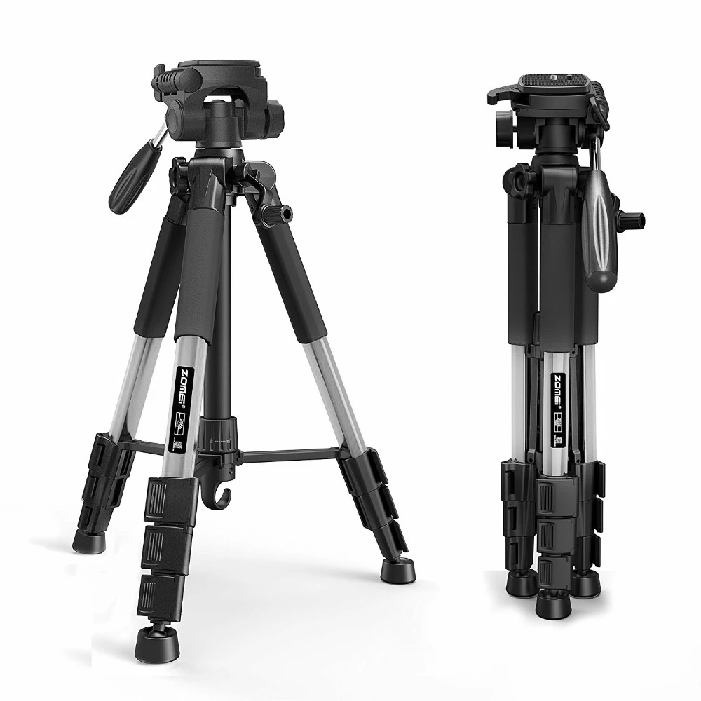 

New Zomei Tripod Z666 Professional Portable Travel Aluminium Camera Tripod Accessories Stand with Pan Head for Canon Dslr Camera