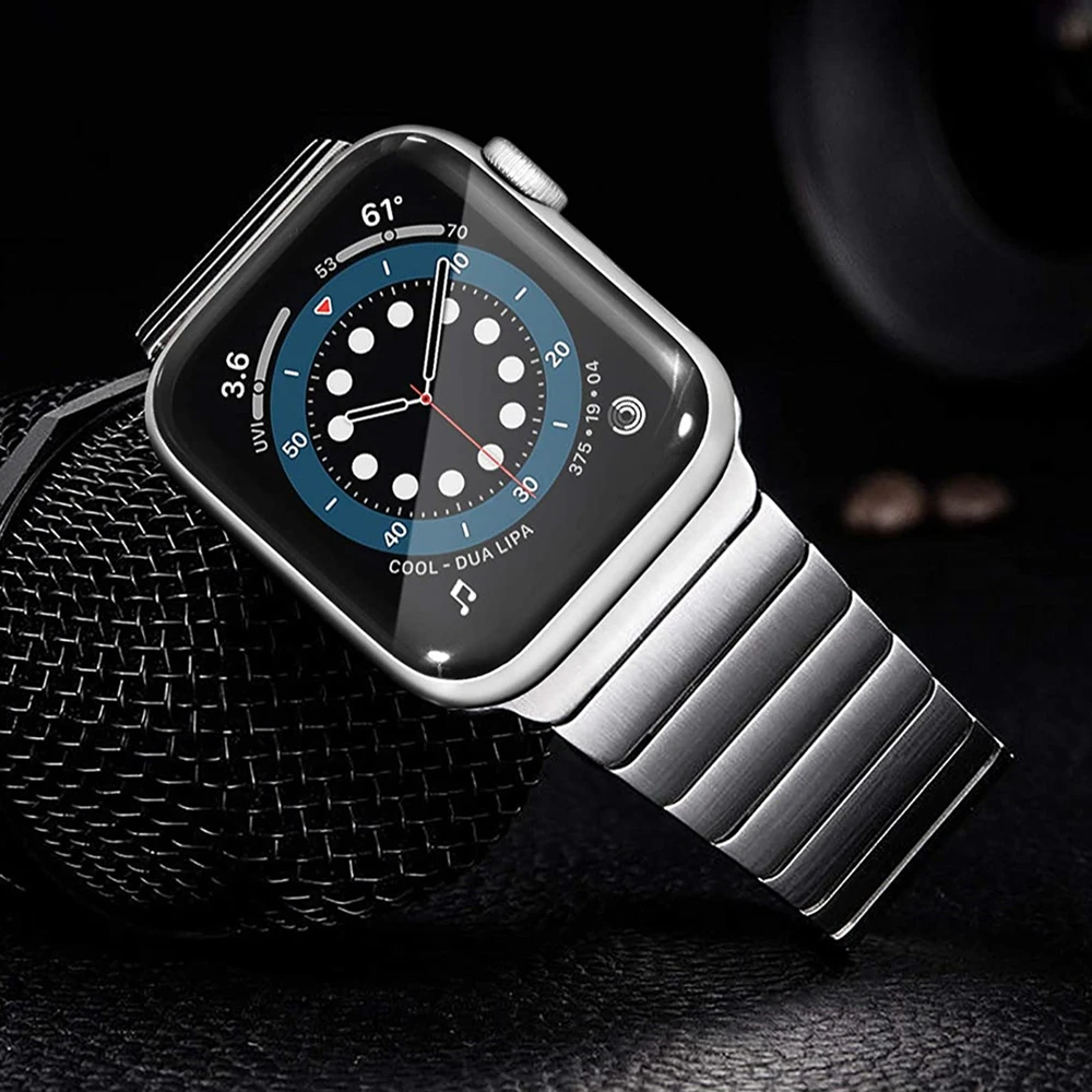 

Ремешок из нержавеющей стали для apple watch 6 band 44 мм 40 мм series 5 4 3 42 мм 38 мм