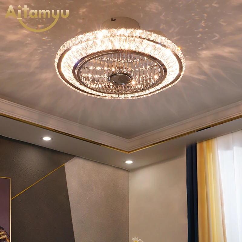 Современный потолочный вентилятор освещение для столовой спальни гостиной