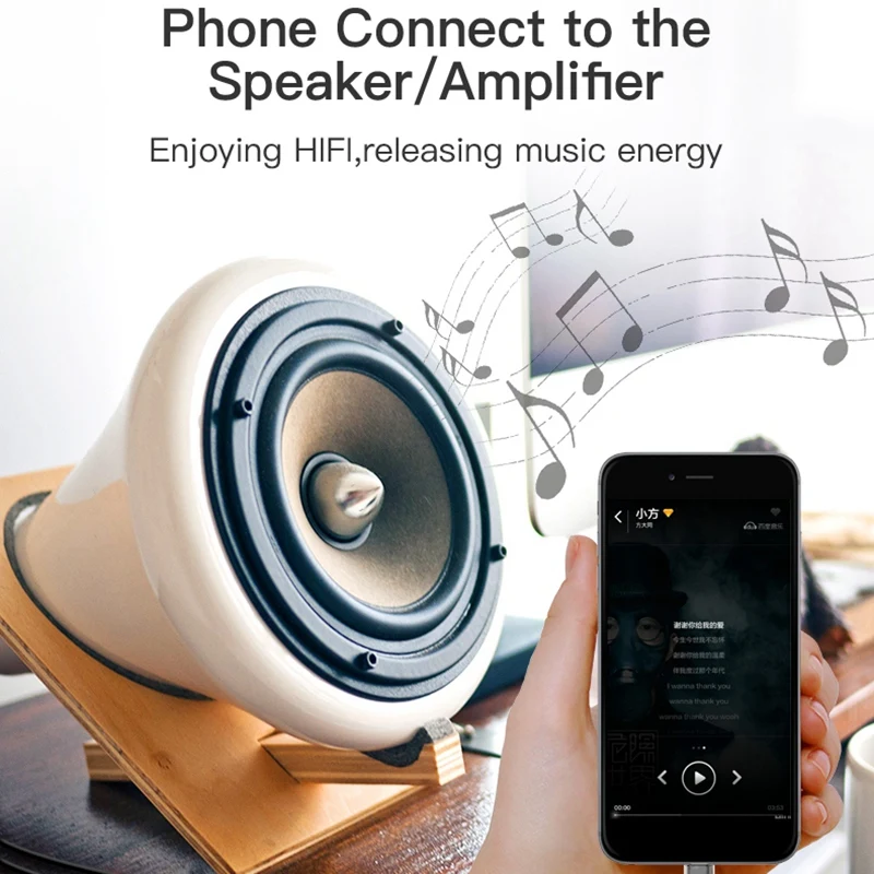 Аудиокабель с разъемом USB Type-C на 2 RCA кабель типа C для колонок Samsung Xiaomi домашних