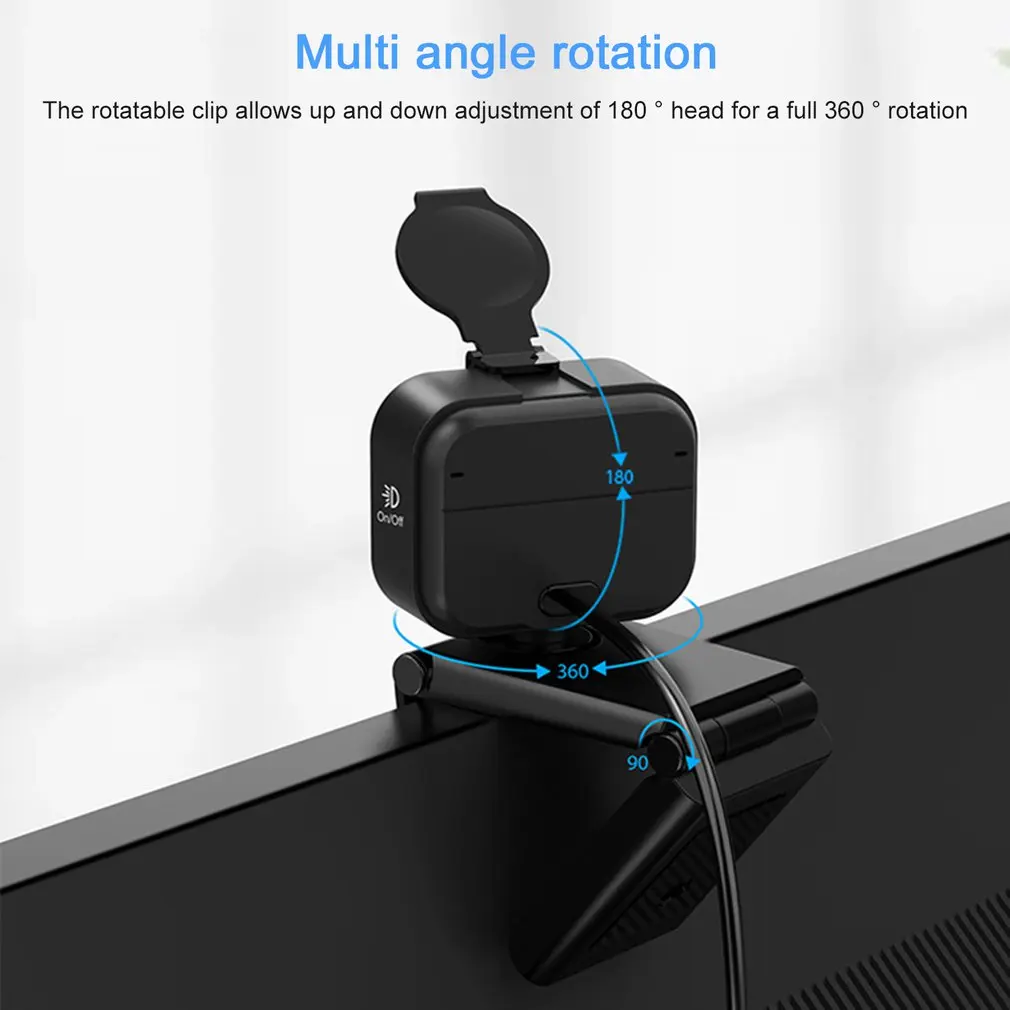 

USB Charging 1080P Digital Light Durable Camera Computer Video Conference Live Digital Fill Light Camera