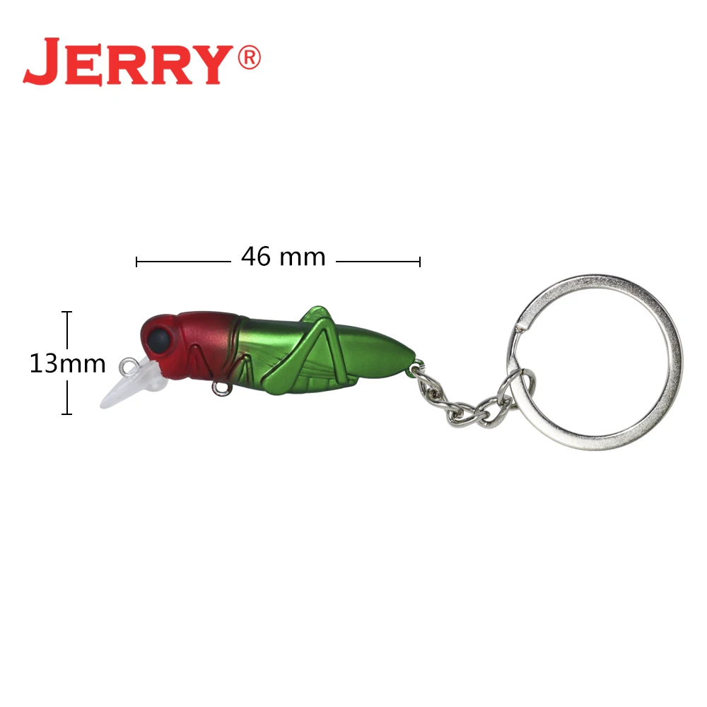 Jerry брелок рыболовная приманка Кузнечик насадка плавающая топвотер Рождество