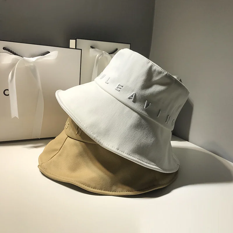 

Womens Bucket Hat Summer Beach Sun Hat Foldable Travel Bucket Outdoor Cap Vacation Lightweight Headwear