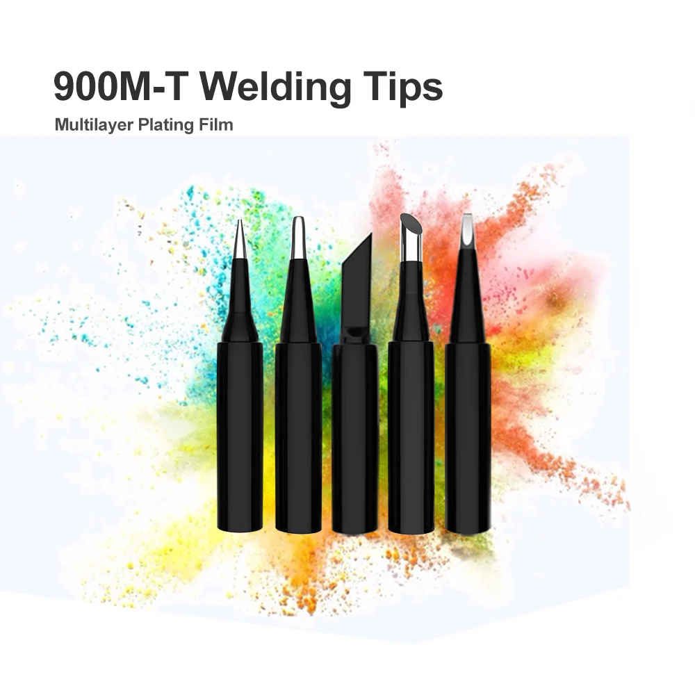 10PCS Anti-oxidation Lead-free Universal 936 937 938 For Soldering Station Solder Iron Welding Tip BGA Top Sting 900M-T 900 900M - купить по