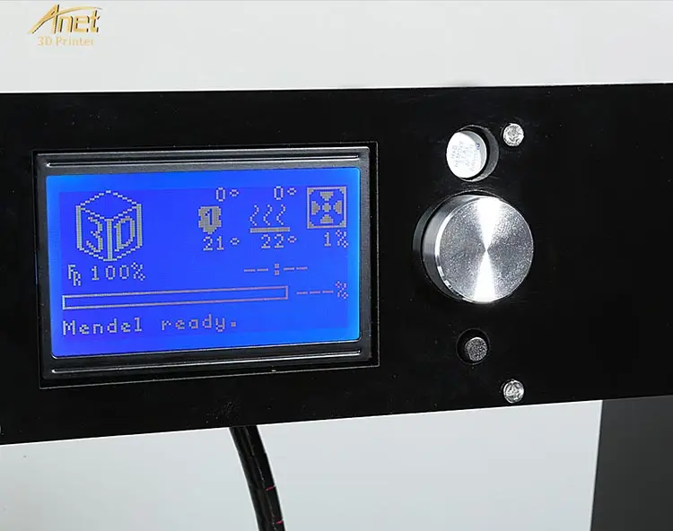 Настольный 3D принтер Anet A6 высокоточный акриловый Reprap Prusa i3 DIY3D 16 ГБ sd карта ЖК