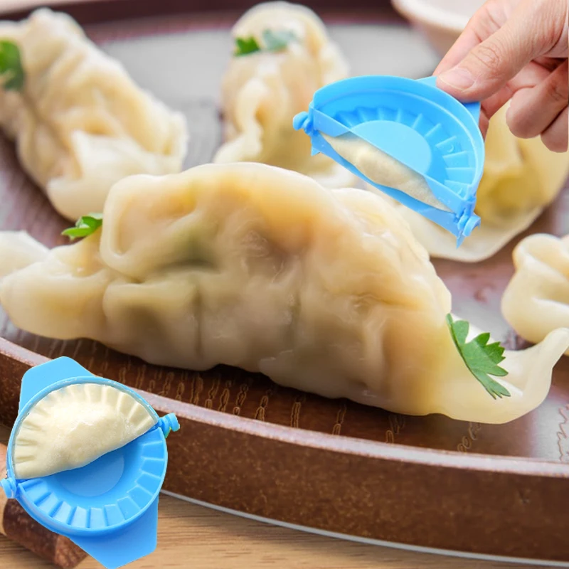 OLOEY Portable Dumpling Maker Device New Kitchen Tools Dumpling Jiaozi Maker Device Easy DIY Dumpling Mold Kitchen Appliances