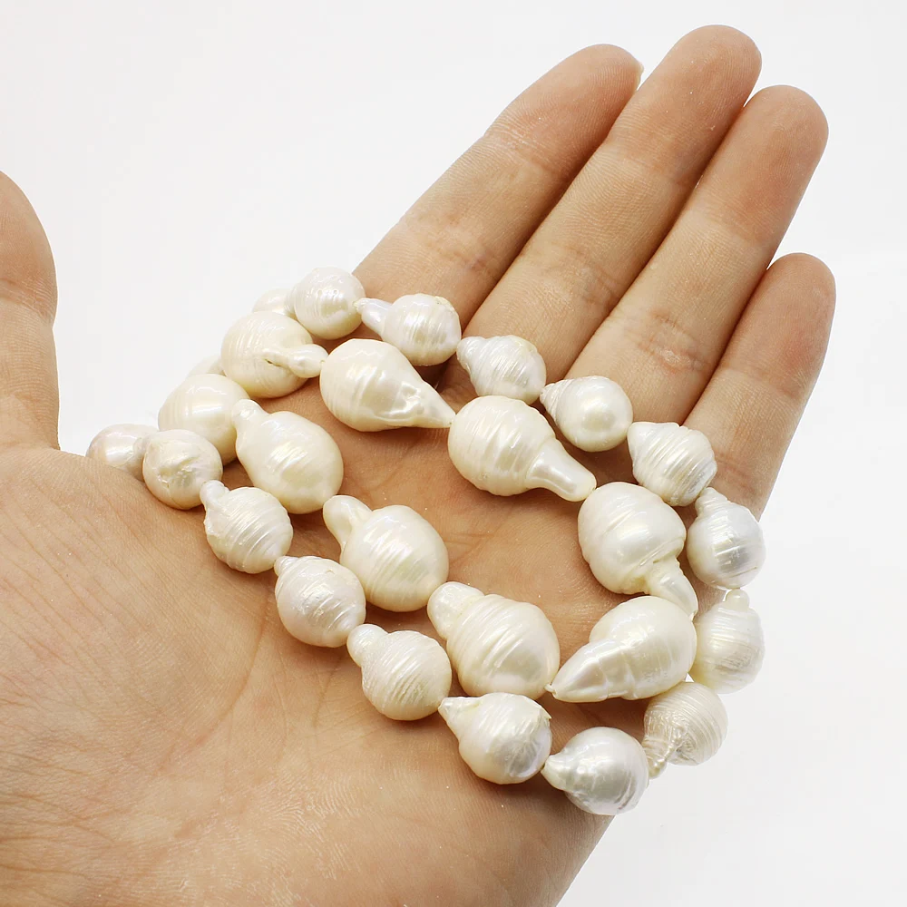 

Natural Freshwater Pearl Baroque Fashion Gourd Beads Women's Jewelry Making DIY Necklace Bracelet Earrings Jewelry Accessories