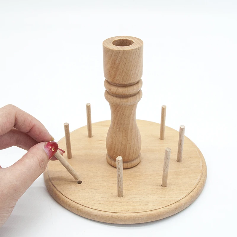 

Rack Spool Thread Home Type Solid Wood Shelf Spool Storage Rack Sewing Thread Organizer For Sewing Embroidery 8-axis