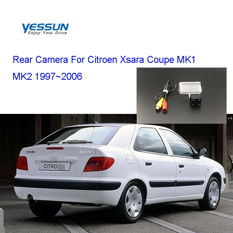 Yessun Крепление камеры и камера заднего вида для Citroen Xsara Coupe MK1 MK2 1997 ~ 2006 4
