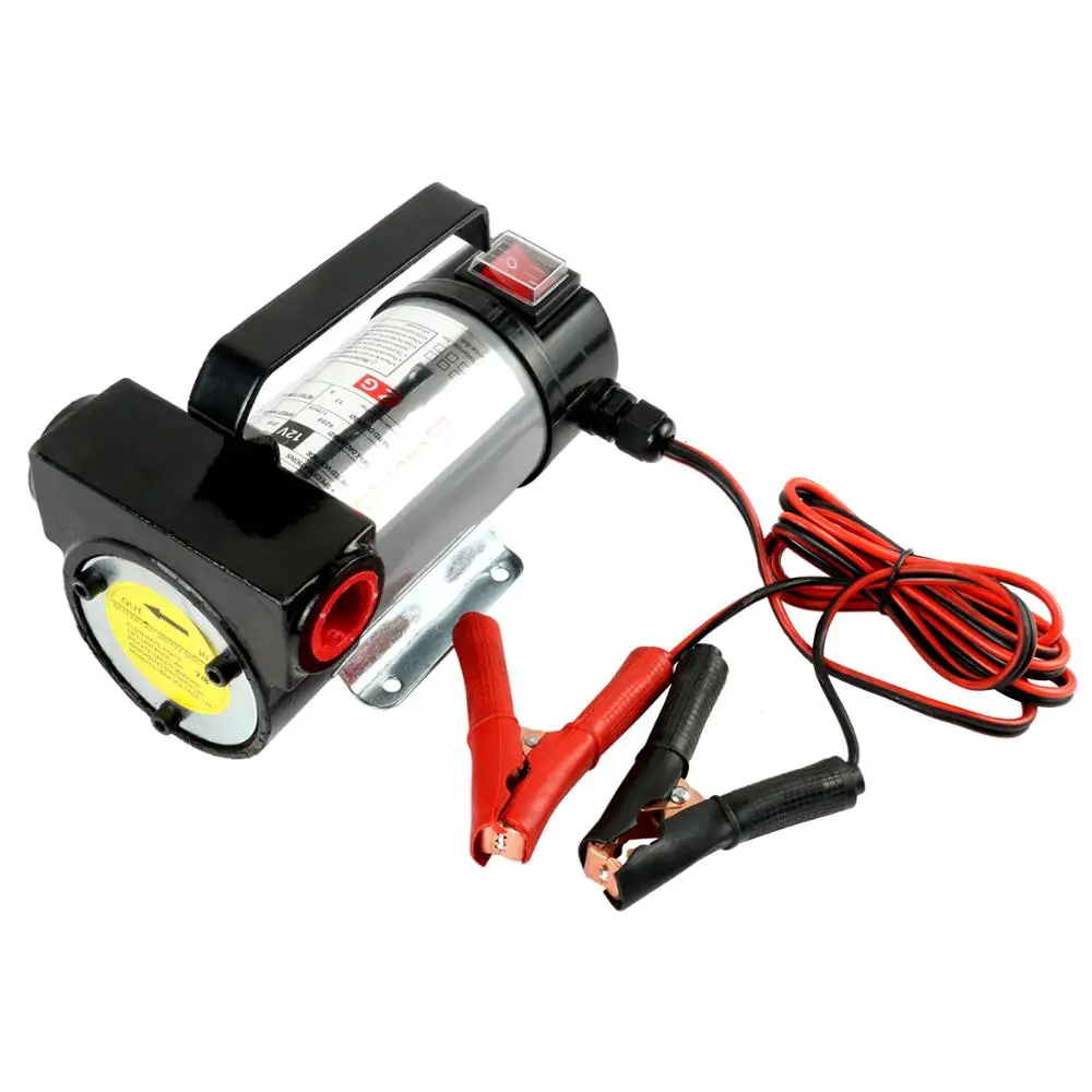 Реверсивный электрический дизельный насос 24 В 12 220 Вт перекачка топлива и масла