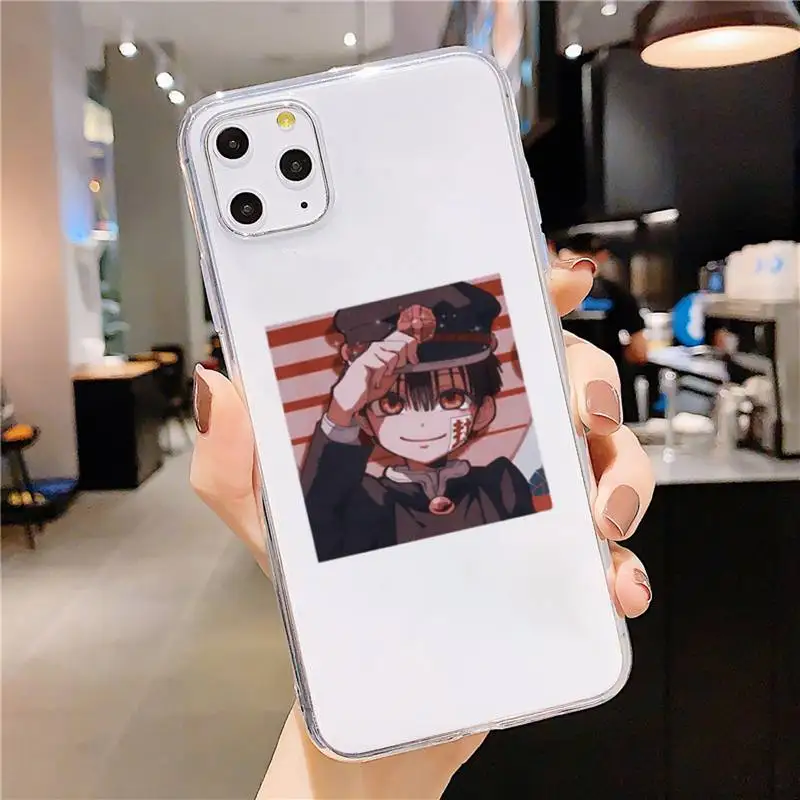

Toilet bound hanako kun Phone Case Transparent soft For iphone 5 5s 5c se 6 6s 7 8 11 12 plus mini x xs xr pro max